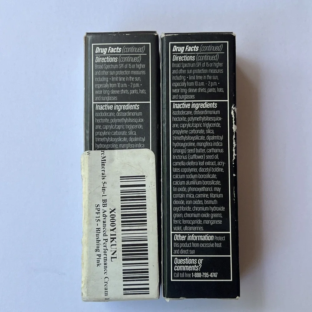 bareMinerals 5in1 BB Advanced Cream Eyeshadow x2 Smoky Espresso Blushing Pink